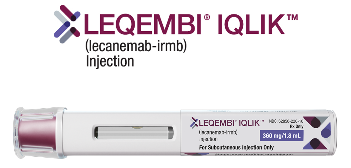 The now-approved, at-home, single-dose prefillled autoinjector of LEQEMBI® (lecanemab-irmb)
