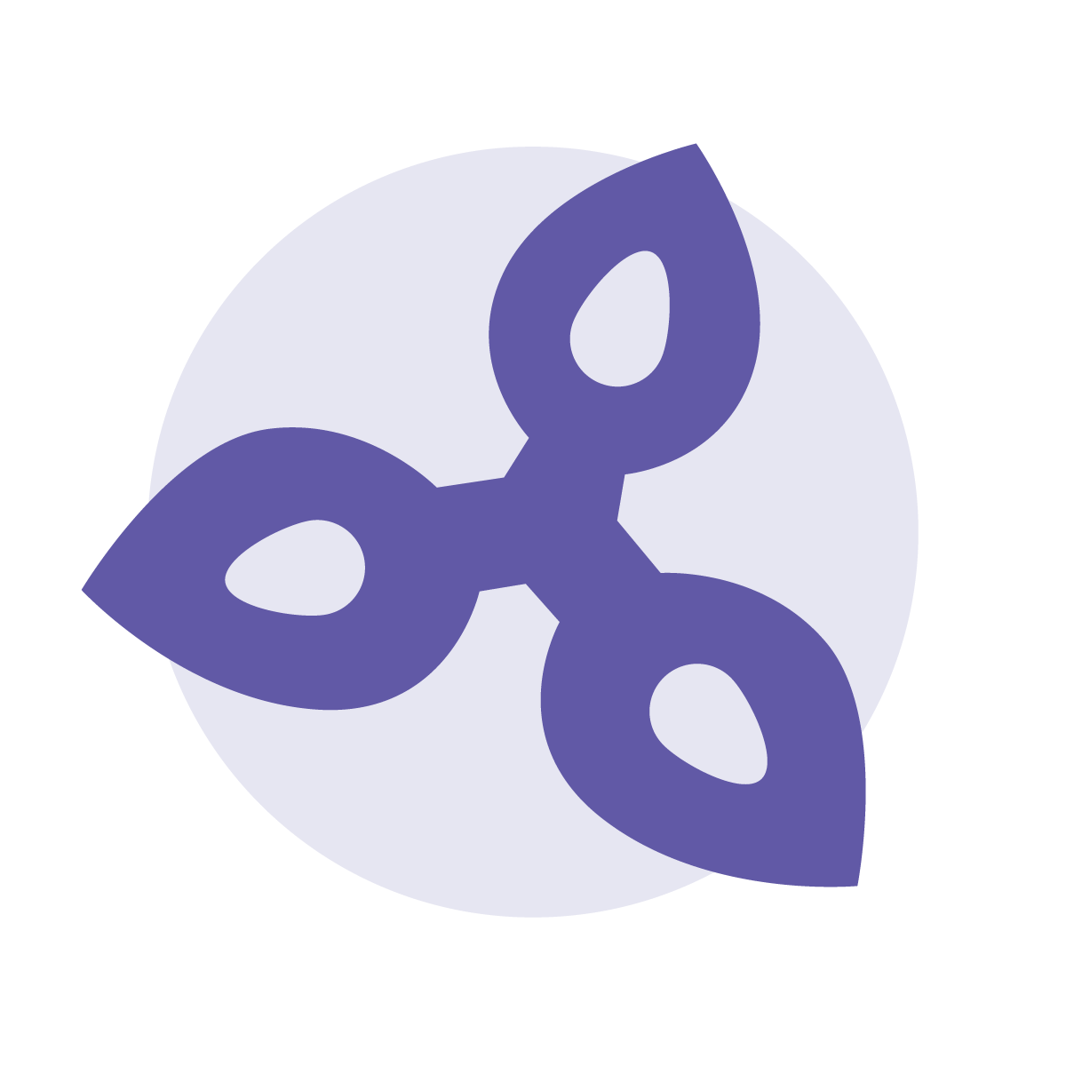 Abstract ab peptide icon