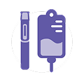 Autoinjector and IV bag